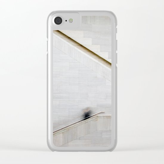 Up & Down Clear iPhone Case