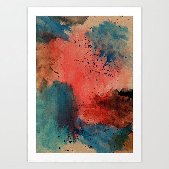 Attack in Surfers Paradise Art Print
