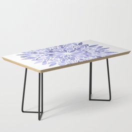 Very Peri 2022 Color Of The Year Violet Periwinkle Mandala Coffee Table