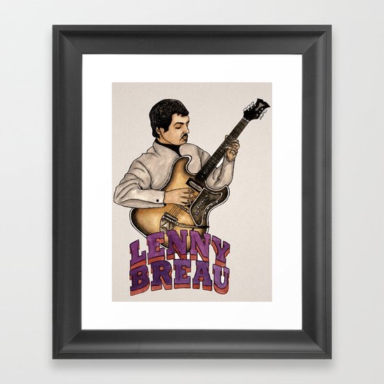 Lenny Breau Framed Art Print
