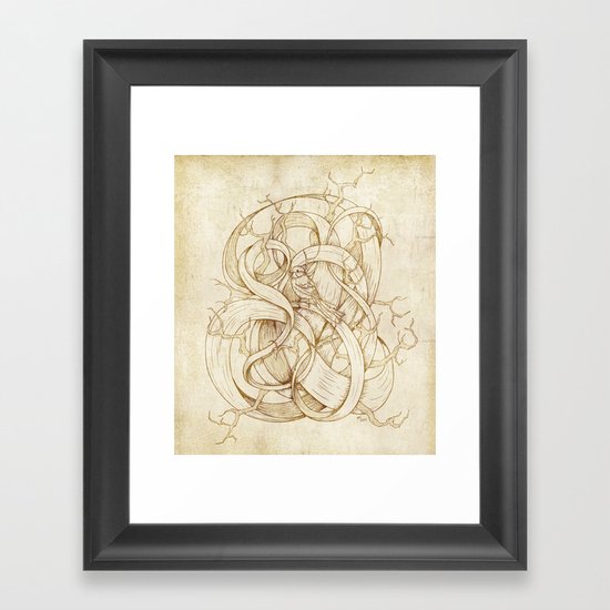 Escape Framed Art Print