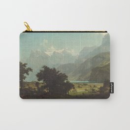 Lake Lucerne by Albert Bierstadt Carry-All Pouch