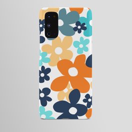 Retro, Colorful, Floral Prints Android Case