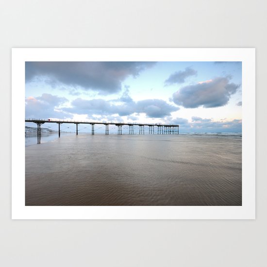 Saltburn by the Sea Art Print