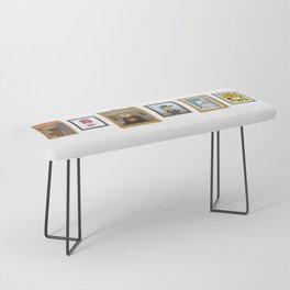 Famous Art Parody Paintings Gallery Bench