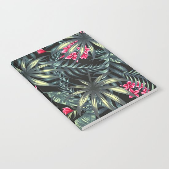 Tropical leave pattern 9.2 Notebook