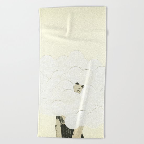 Head in the Clouds Beach Towel