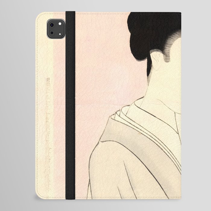Bride and Nuptial Sake (Toyohara Chikanobu) iPad Folio Case