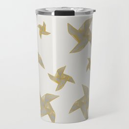 Origami pinwheel Travel Mug