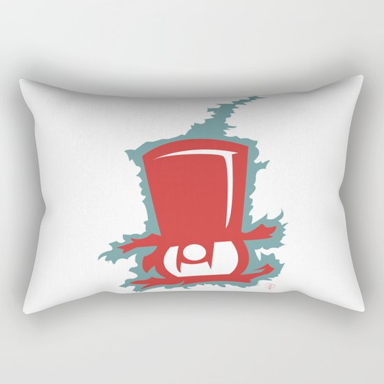 Owl Gentleman Rectangular Pillow