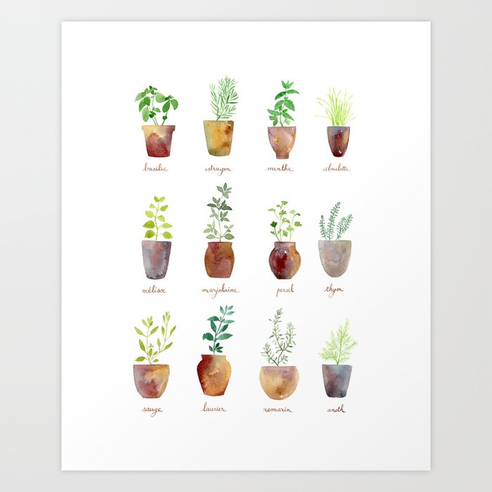 Kitchen Art Prints Society6