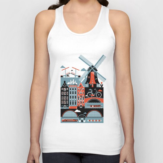 Amsterdam Unisex Tank Top