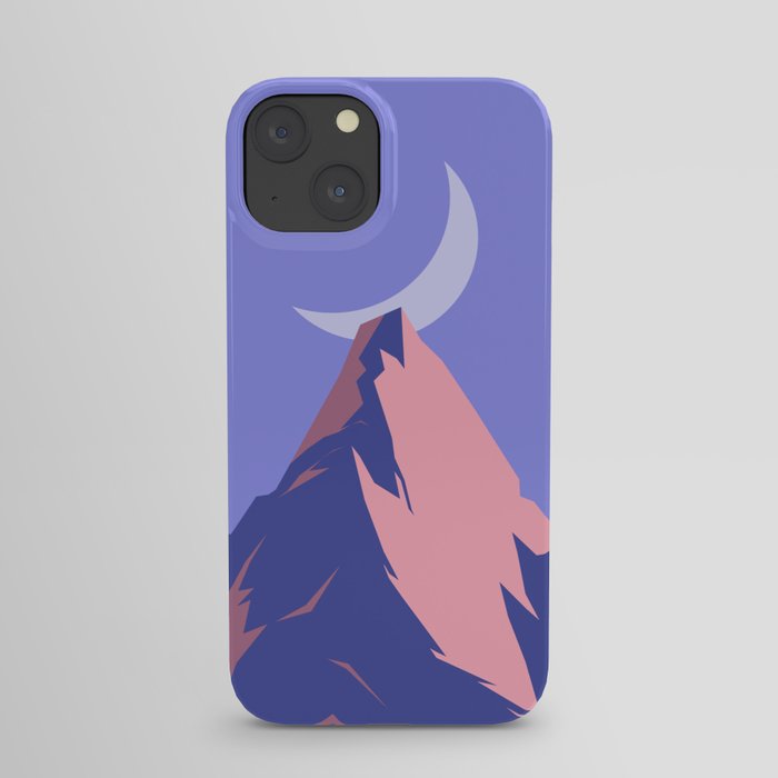 Dreamy Mountaintop Illustration iPhone Case