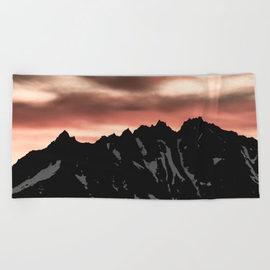 Cascade Morning Beach Towel