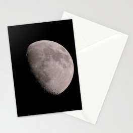 Waxing moon June 10 2022 Stationery Cards