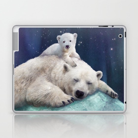 Polar Bears Laptop & iPad Skin