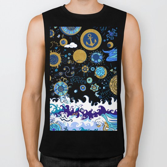 Sun & Sea Biker Tank