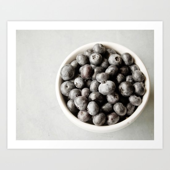 Blueberry Hill Art Print