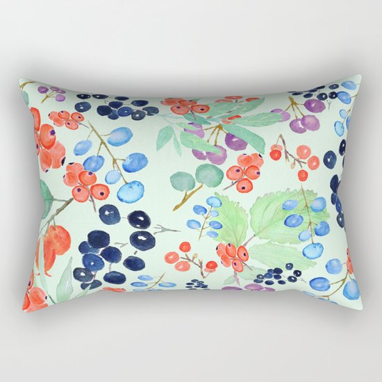 joyful berries Rectangular Pillow