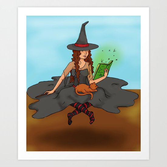 Witchy Art Print