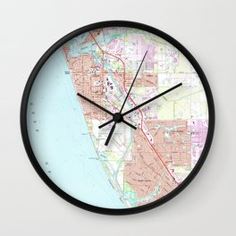 Venice Fl Wall Clocks For Any Decor Style Society6
