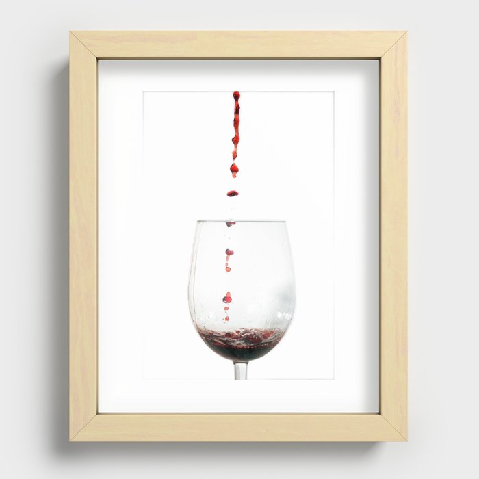 Wine Recessed Framed Print
