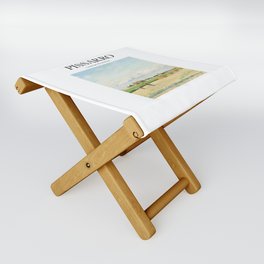 Pissarro - Landscape, Ile-de-France Folding Stool