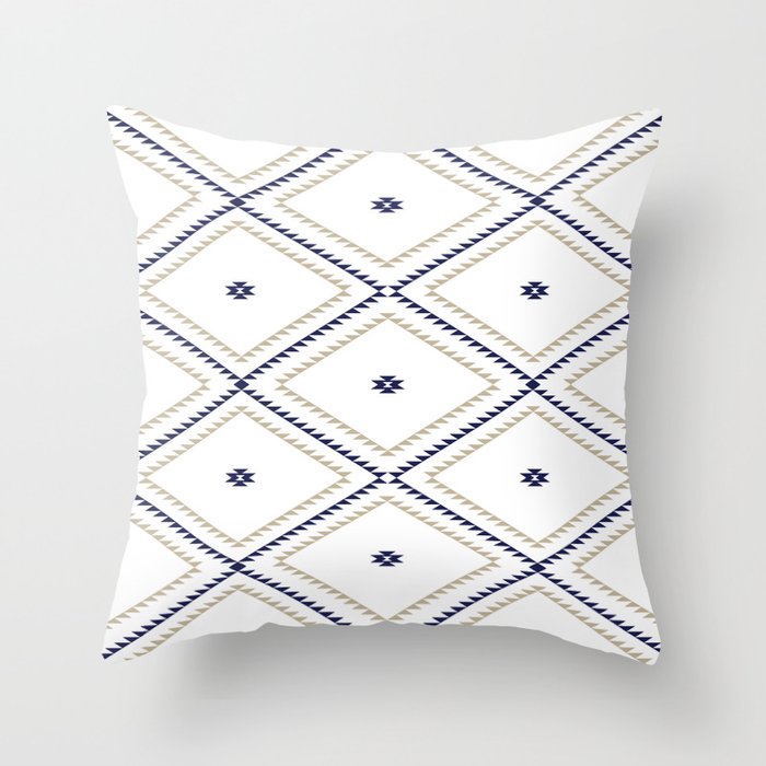 white and tan pillows