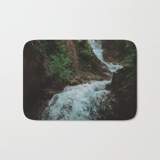 Alaska Waterfall Bath Mat