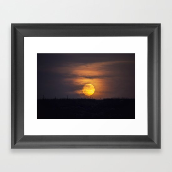 Dark Skies Framed Art Print
