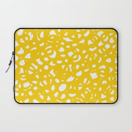 Sunshine Yellow Doodle Laptop Sleeve