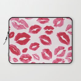 Lipstick Kisses Laptop Sleeve