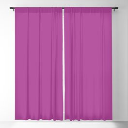 Safflower Purple Blackout Curtain