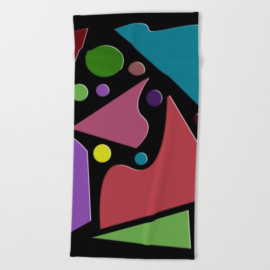 Abstract #307 Beach Towel