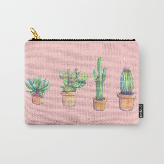 pinky 4 cactus Carry-All Pouch