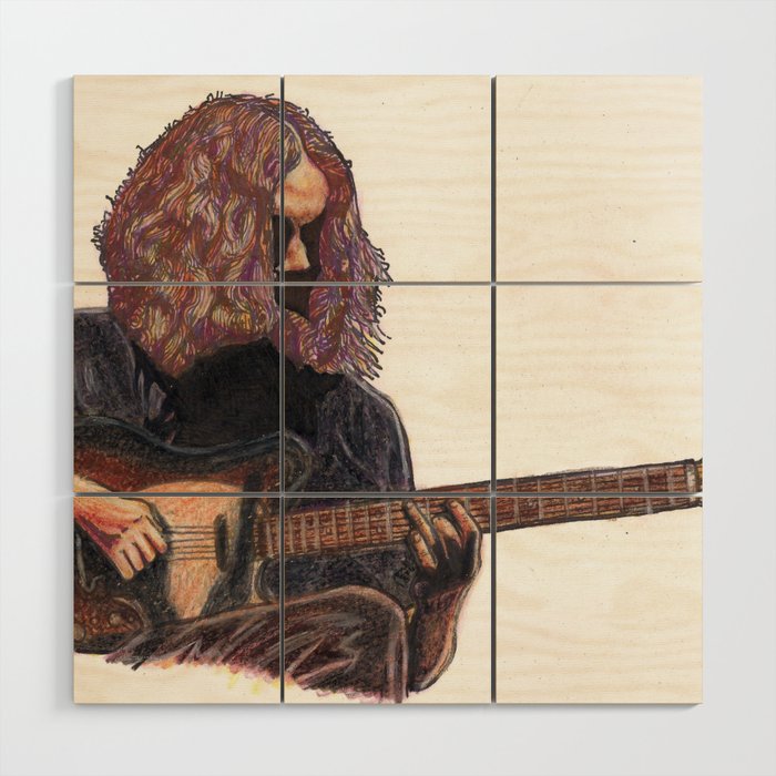 Mikey Houser - Jamming Wood Wall Art