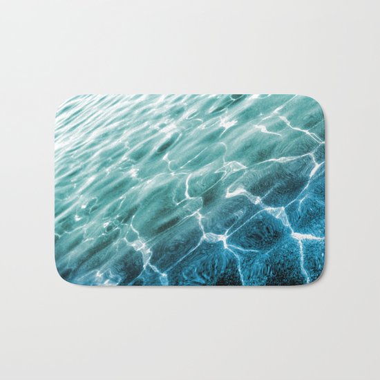 acqua azzurra acqua chiara Bath Mat