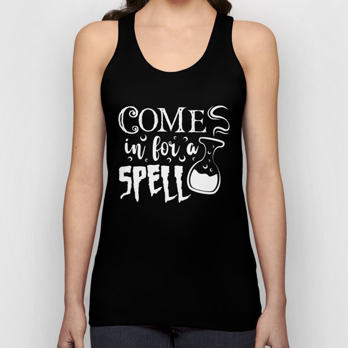Come In For A Spell Spooky Halloween Cool Tank Top