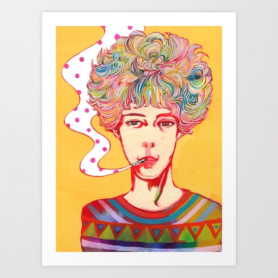 Oh No Ono Art Print