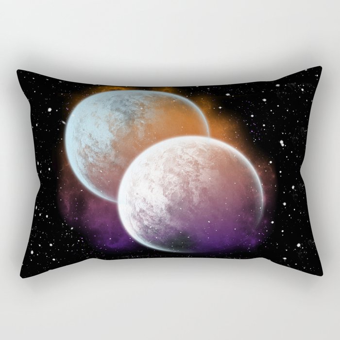 Together forever - Planets Rectangular Pillow