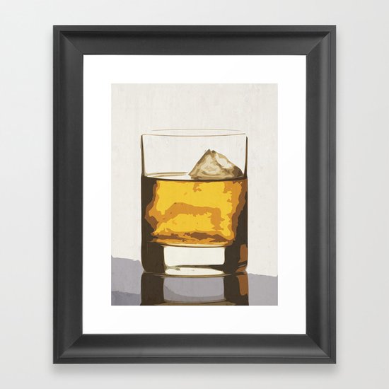 Old Scotch Whiskey Framed Art Print