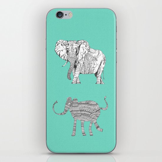 two ways to see one elephant iPhone Skin