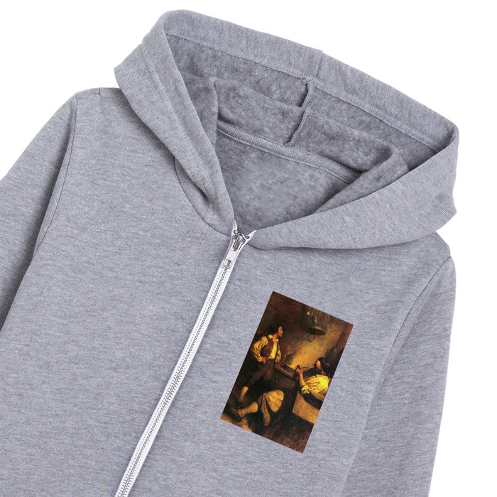 Long top john hoodie