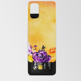 Dia de Muertos Flowers Android Card Case
