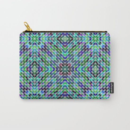 Kaleidoscope mosaic Carry-All Pouch