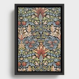 William Morris | flowers Framed Canvas