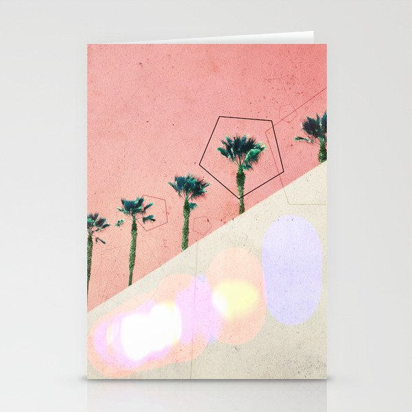 Levitated Mass (Red) Stationery Cards