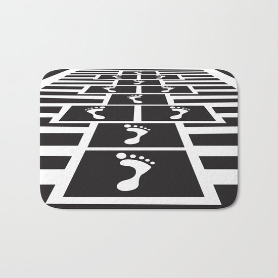 Walk The Road Bath Mat