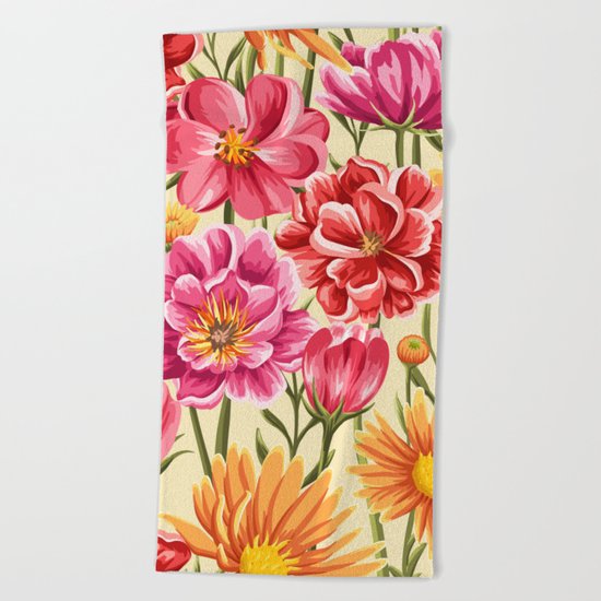 Flower Power vol.2 Beach Towel