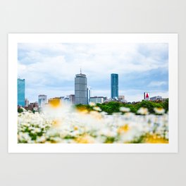 Boston Skyline Art Prints For Any Decor Style Society6